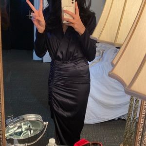 VERONICA BEARD - CAMERI CHARMEUSE DRESS, 2